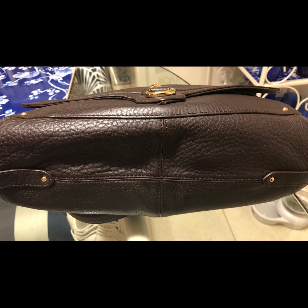 Beautiful Cole-Haan dark chocolate bag